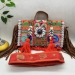Saanjh Sindoori Banjara Bag - With strap