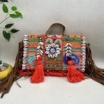 Saanjh Sindoori Banjara Bag - Front view