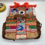 Saanjh Sindoori Banjara Bag - Flap opened out
