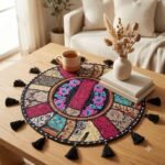 Shyam Rang Round Table Mat - view 2