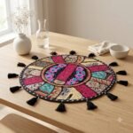 Shyam Rang Round Table Mat - view 3