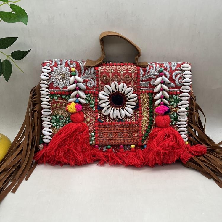 Sindoor Shringar Banjara Bag - Front view