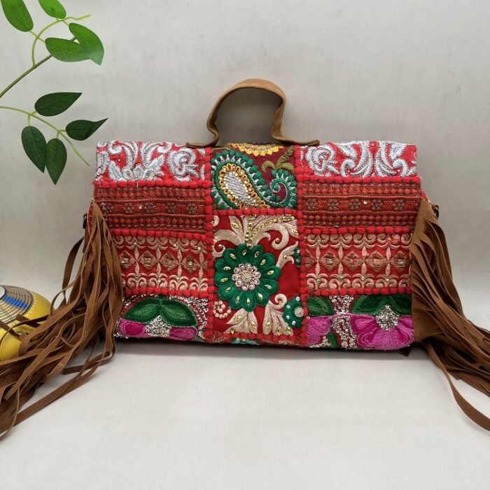Sindoor Shringar Banjara Bag - Back view