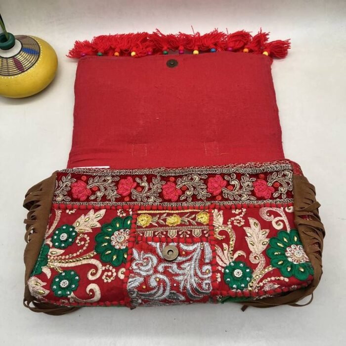 Sindoor Shringar Banjara Bag - Inside view