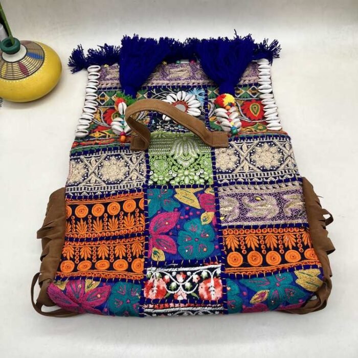 Sonar Quila Banjara Bag - Flap opened out
