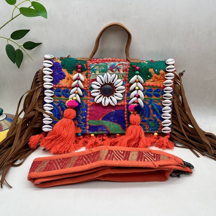 Teej Tyohar Banjara Bag - With strap