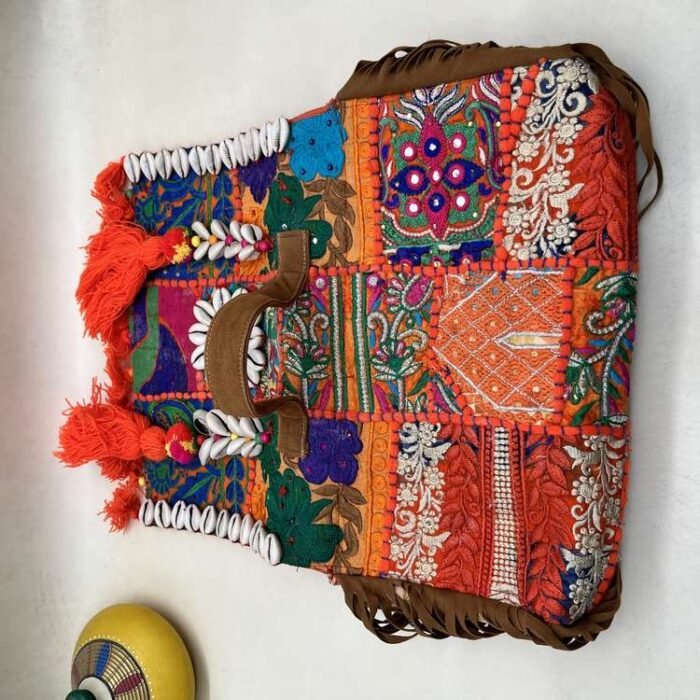 Teej Tyohar Banjara Bag - Flap opened out